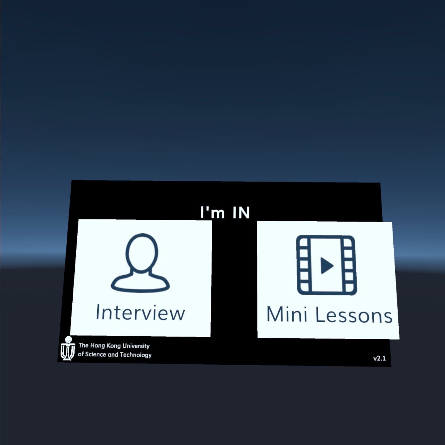 Oculus App Screenshot